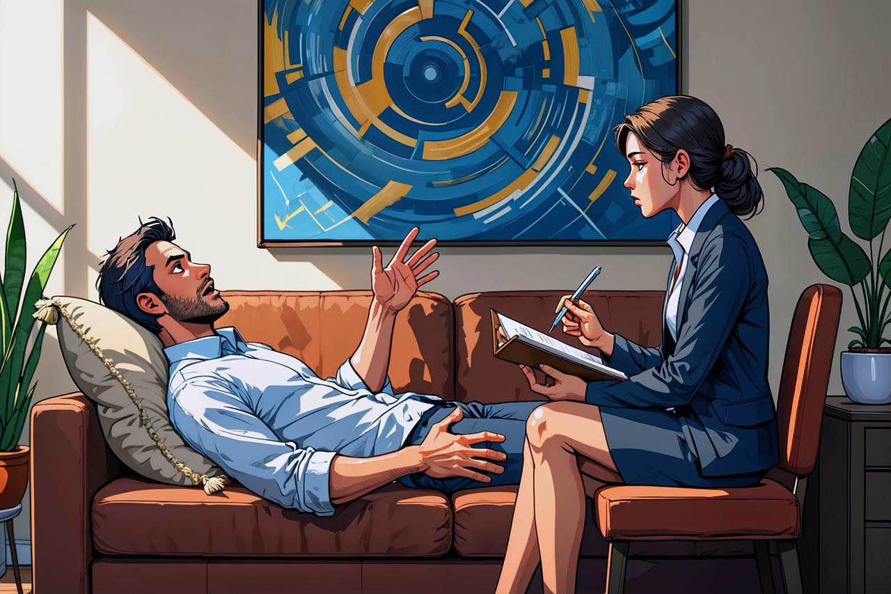 découvrez un soutien professionnel avec notre psychothérapeute expérimenté, spécialisé dans l'accompagnement émotionnel et le bien-être mental.